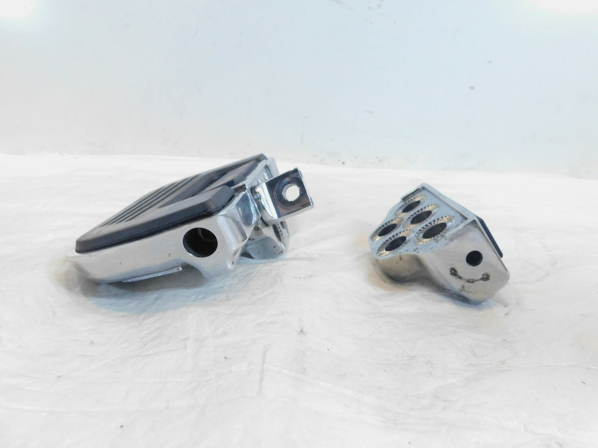 Harley Touring Dyna Sportster Softail Adjustable Footboard & Bracket - For Parts - C3 Cycle