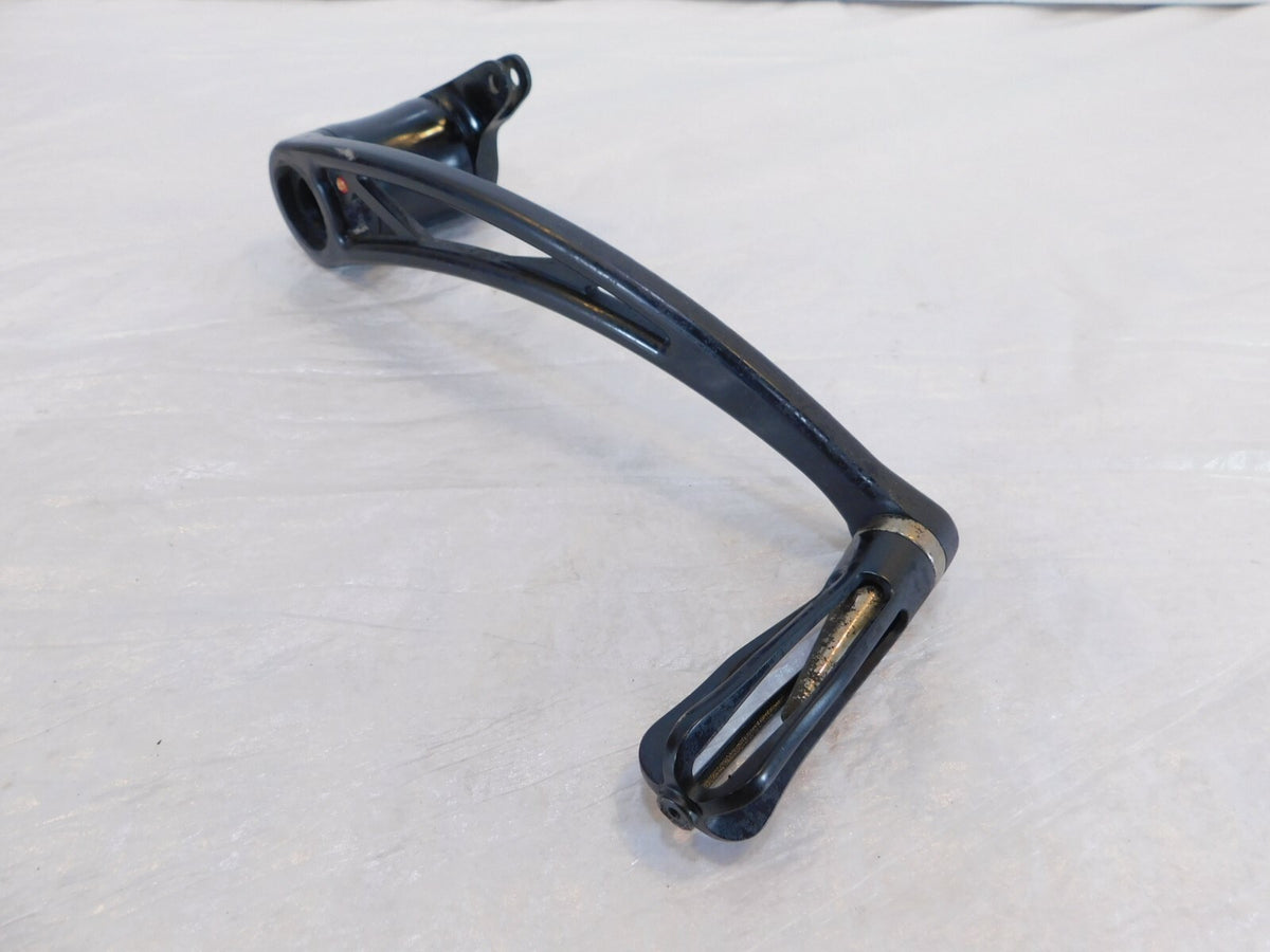 Harley Road King Street & Electra Glide Black Slotted Rear Brake Pedal Lever