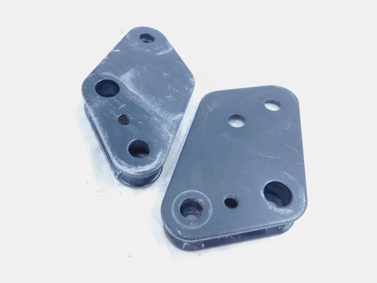 2019 Yamaha Niken MTX9 MXT850 Front Left/Right Footrest Foot Peg Bracket Mounts - C3 Cycle