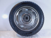 Kawasaki Vulcan VN1600 Nomad 1600 Classic OEM Silver Front Cast Wheel Rim & Tire - C3 Cycle