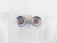 Pair Harley Davidson Sportster 883 1200 Shock Absorber Mount Bolt Covers - C3 Cycle