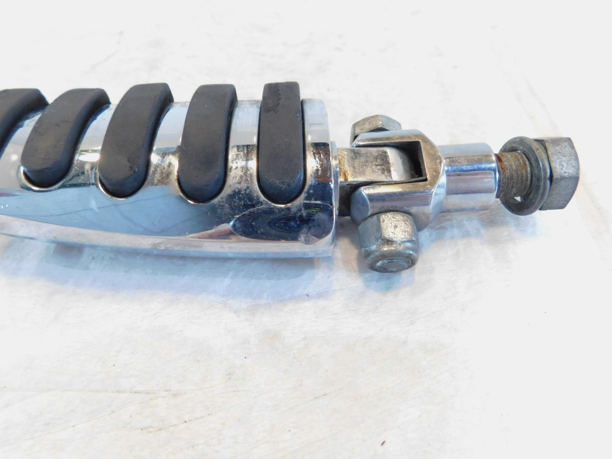 Harley Touring FXR Dyna Sportster & Softail Metal & Rubber Footpegs Footrests - C3 Cycle