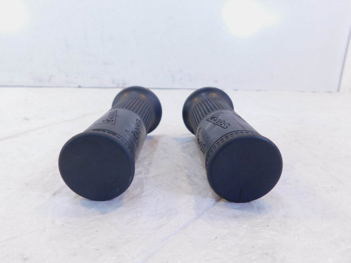 Vespa Primavera Sprint 50 125 150 Black Pair Left Right Handlebar Hand Grips - C3 Cycle