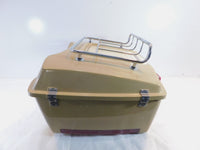 1984 84 Harley Davidson Tour & Electra Glide Tan Luggage Top Box Case & Lid - C3 Cycle