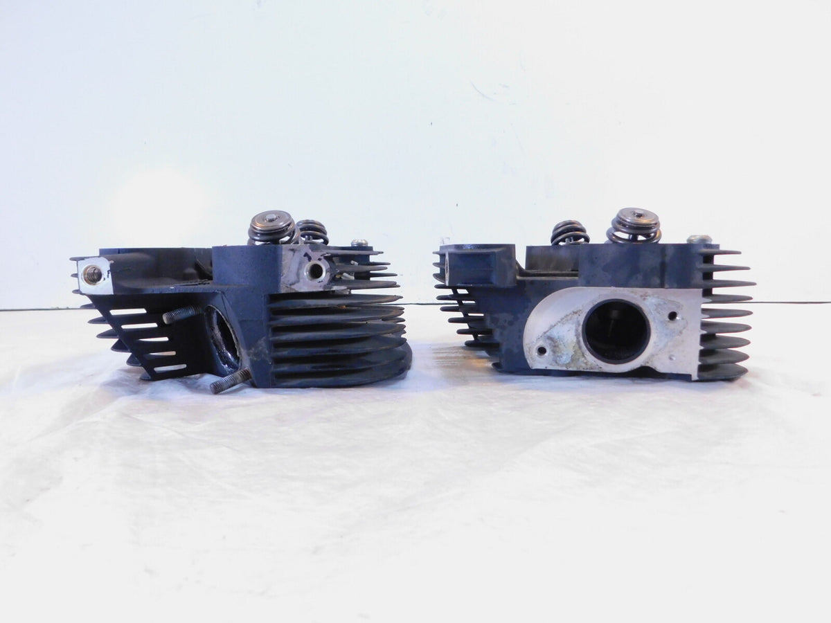 2009-2022 Harley Davidson Sportster 883 Iron Black Cylinder Heads w/ Valves - C3 Cycle
