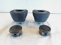 Harley Davidson Twin Cam Touring Dyna & Softail Engine Pistons & Black Cylinders - C3 Cycle