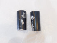 Harley Road King & Electra Glide & Softail Black Front Fork Slider Cover Tins - C3 Cycle