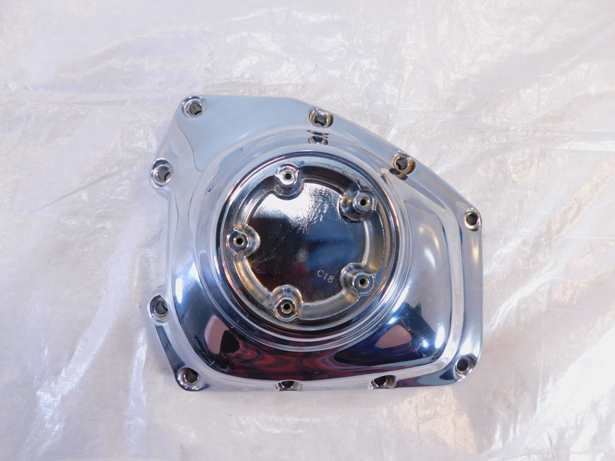 Harley Davidson Twin Cam Softail & Dyna Chrome Right Engine Motor Cam Gear Cover - C3 Cycle