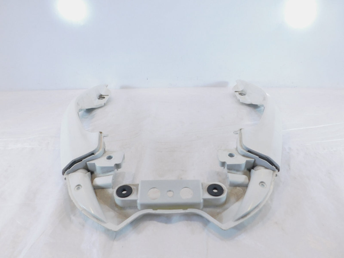 2007-2011 Suzuki Burgman 400 AN400 White Rear Passenger Pillion Grab Bar Handles