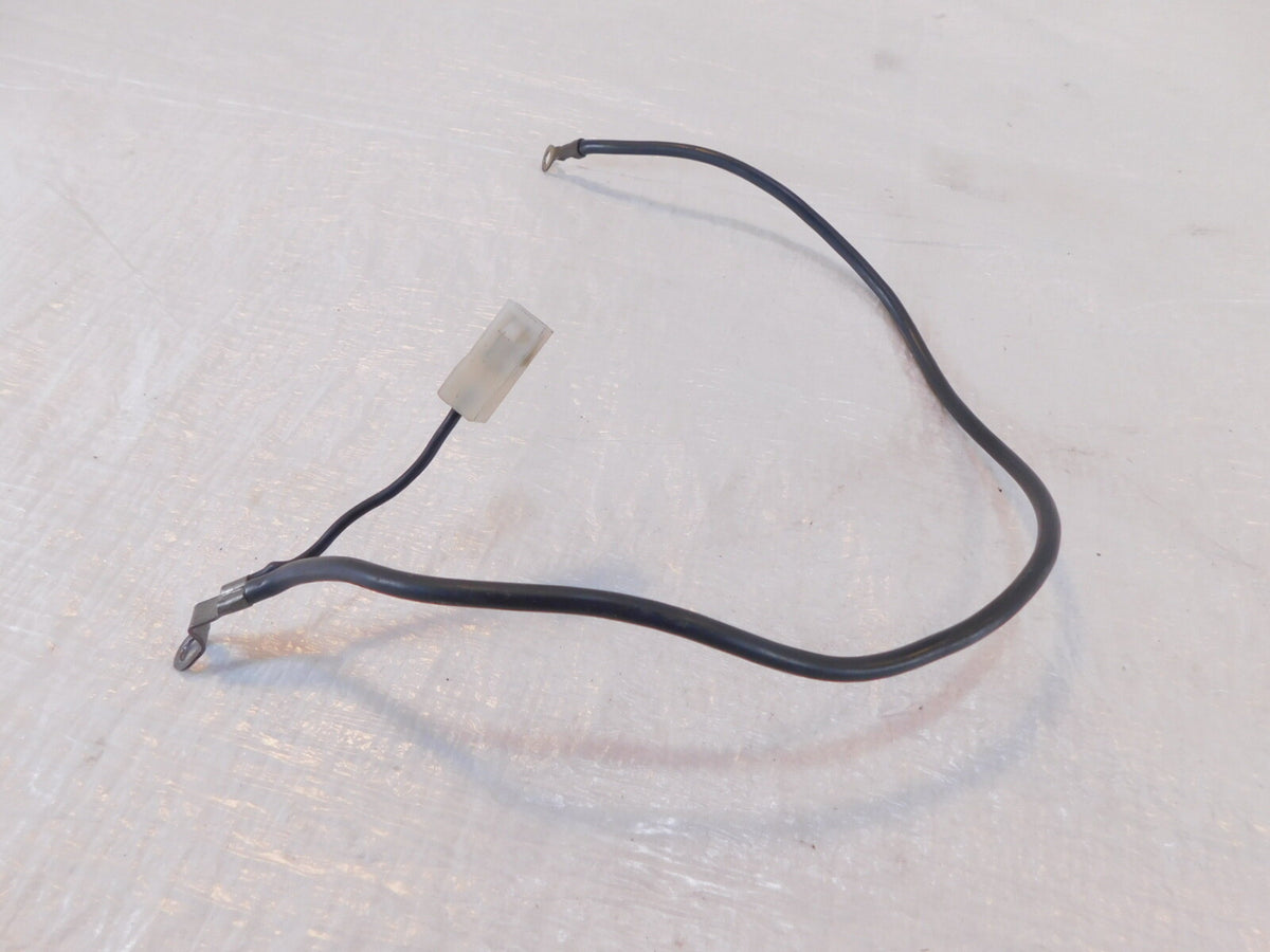 Yamaha FZR600 FZR600R Black Negative Battery Ground Minus Cable Wire Lead