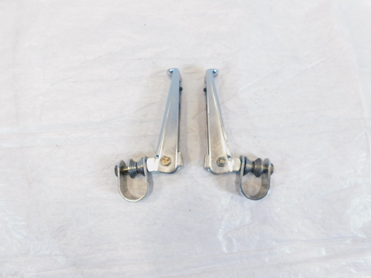 Harley Electra Glide Street Glide Road King Highway Footrest Pegs & Mount Clamps - C3 Cycle