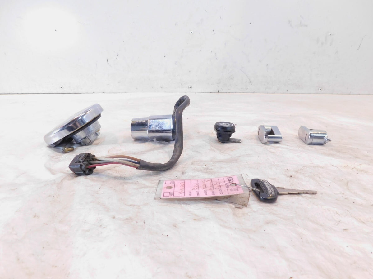 2001-2004 Kawasaki Vulcan VN1500 Nomad Fi Ignition Switch Gas Fuel Tank Lock Set - C3 Cycle