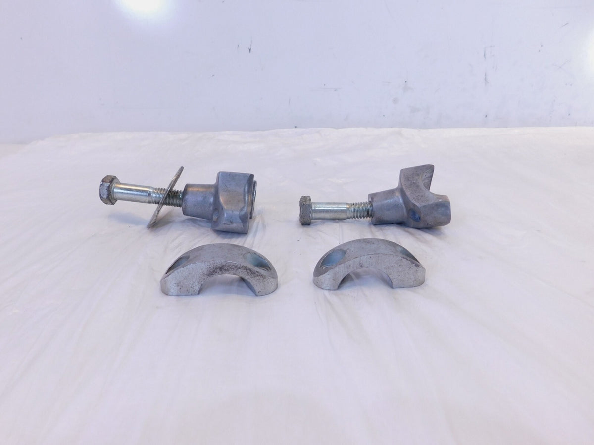 1984-1995 Harley Davidson Electra Glide Classic Handlebars Riser Mount Brackets - C3 Cycle