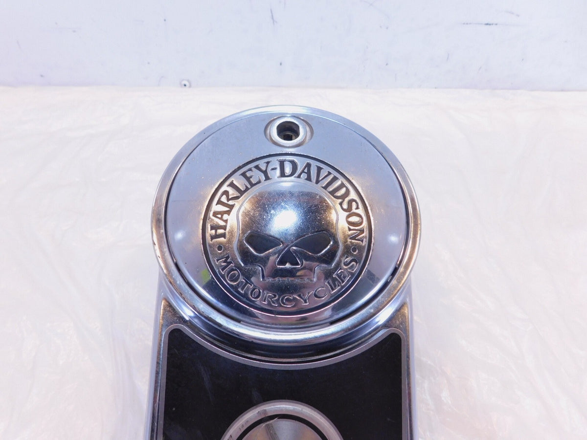 Harley Electra Glide Ultra Classic Willie G. Skull Fuel Tank Center Console - C3 Cycle