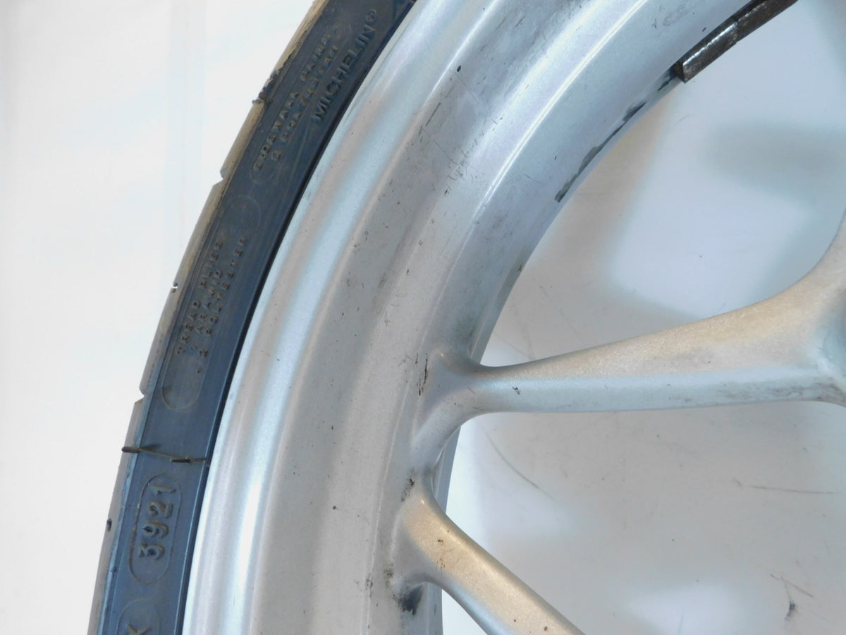 2005-13 BMW R1200RT R1200ST R1200 RT ST R900RT Silver Front Wheel -Slightly Bent - C3 Cycle