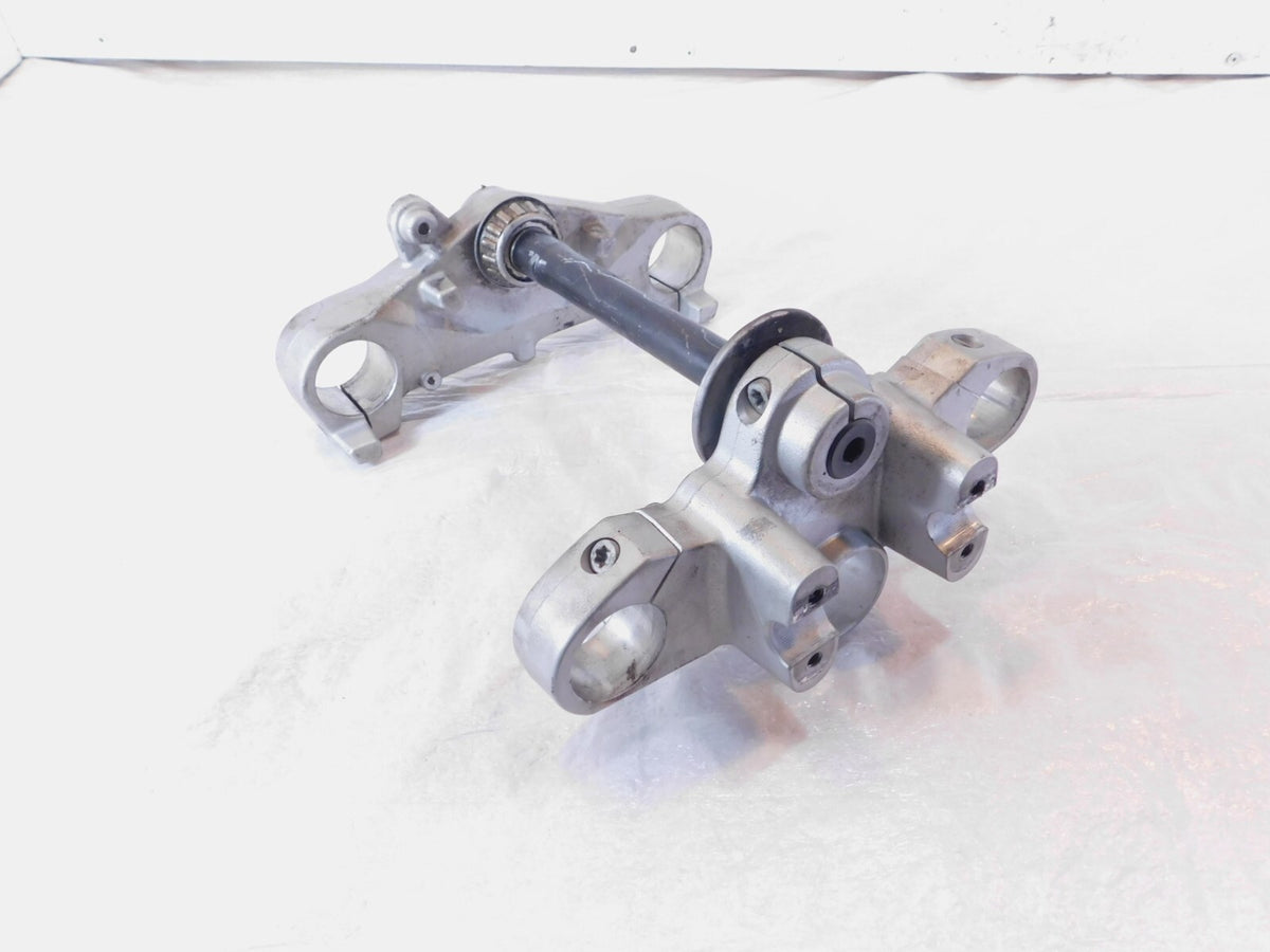 2006-2013 BMW F800ST Front Wheel Fork Upper & Lower Triple Trees Steering Stem - C3 Cycle