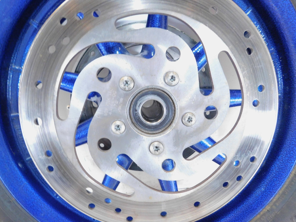 Harley Davidson Touring Road King & Electra Glide Blue Cast Front Wheel Rim - C3 Cycle