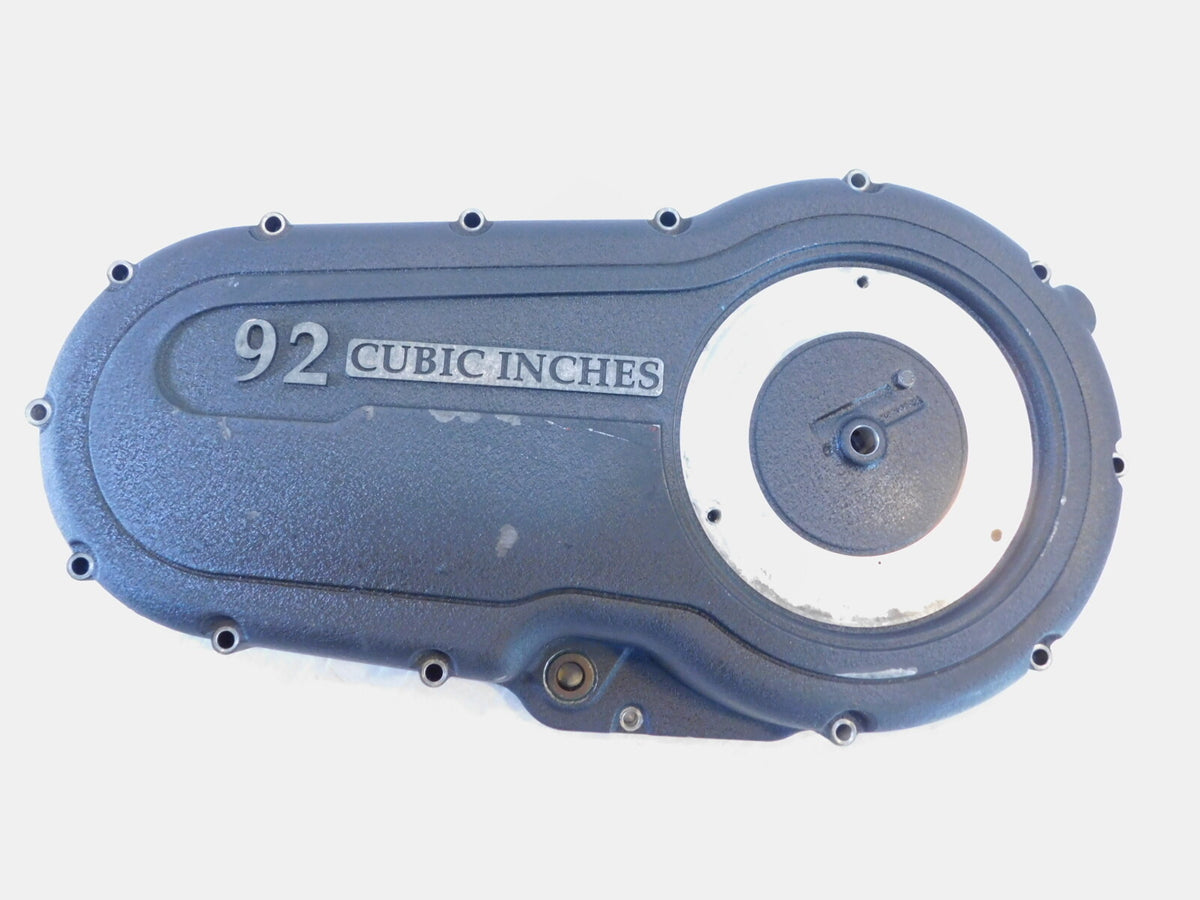 Victory Deluxe & Standard V92 Cruiser Black Engine Motor Left Side Primary Cover - C3 Cycle