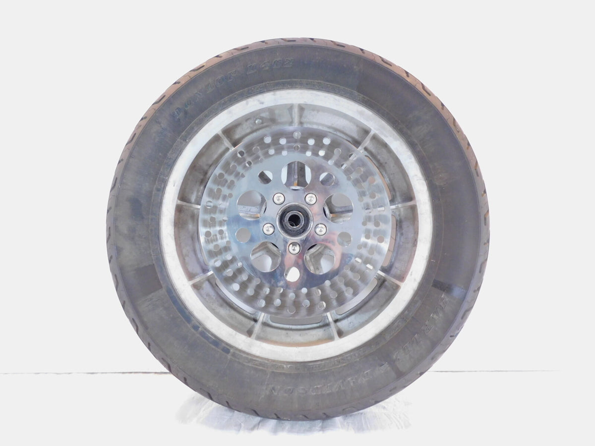 1996-1999 Harley Davidson Sportster 883 & 1200 Silver Cast Rear Wheel Rim - C3 Cycle