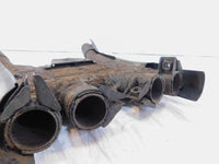 82-83 Yamaha XJ750 Maxim 750 Exhaust Muffler System Mid Pipe Chamber Manifold - C3 Cycle