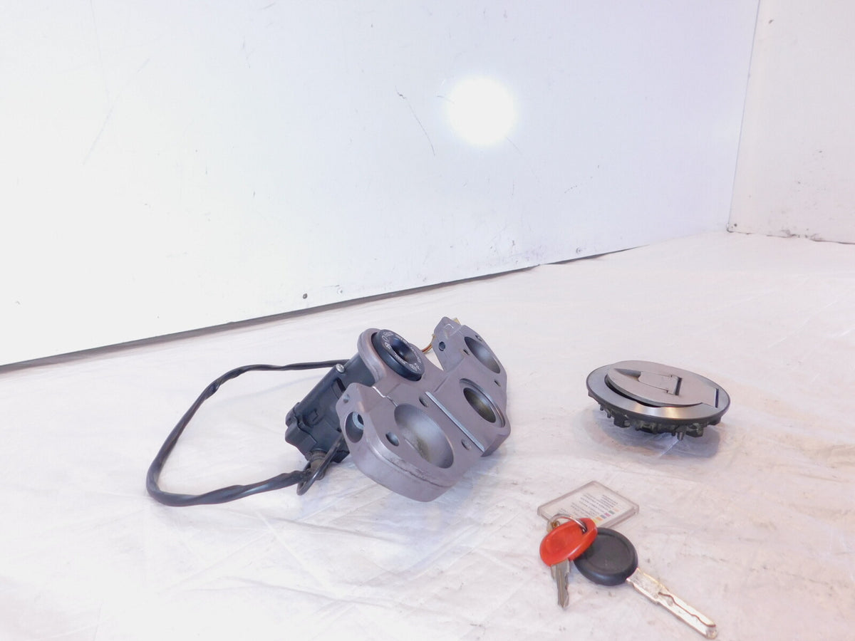 Moto Guzzi Norge GT Breva 1100 1200 Ignition Key Switch Steering Lock Gas Cap - C3 Cycle
