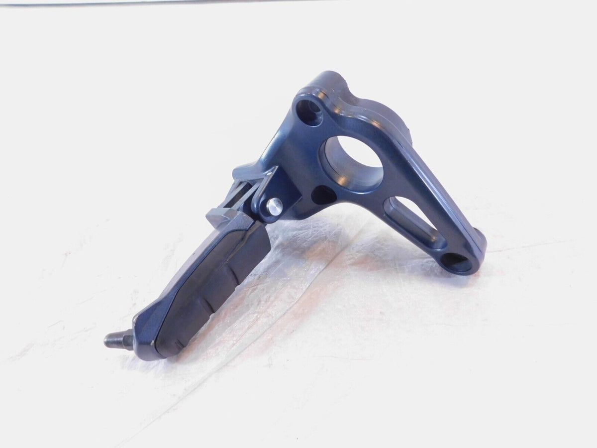 2000-2005 BMW R1150R & Rockster Purple Left Footrest Mount Bracket & Foot Peg - C3 Cycle