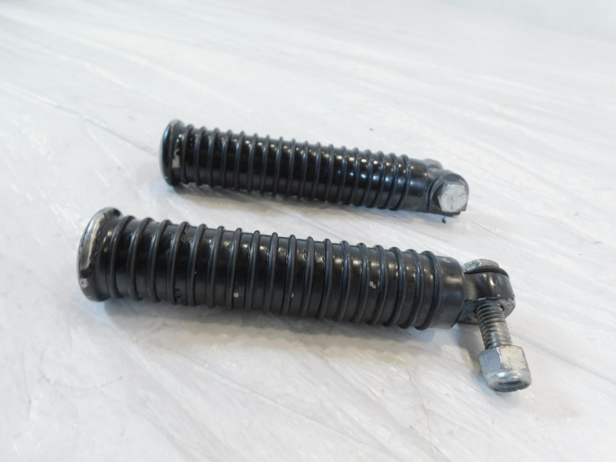 Harley Davidson FXR Dyna Sportster & Softail Black O-Ring Footpegs Footrests - C3 Cycle