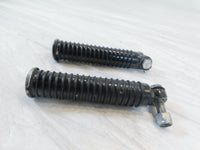 Harley Davidson FXR Dyna Sportster & Softail Black O-Ring Footpegs Footrests - C3 Cycle