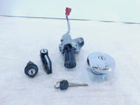 Yamaha V-Star 650 & 1100 Ignition Switch & Fuel Tank & Storage Lock Set w/ Key - C3 Cycle