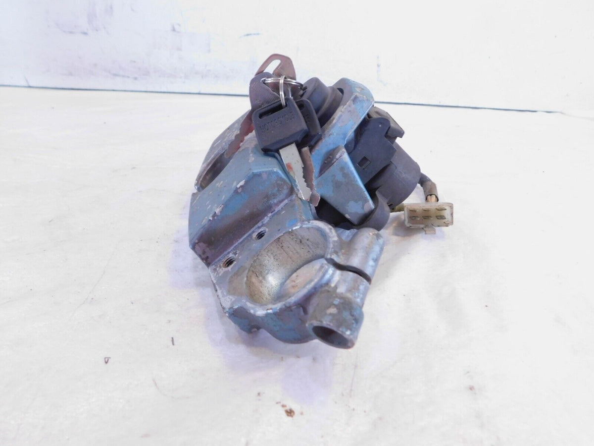 Kawasaki Ninja ZX6 ZX600D Front Fork Upper Triple Tree Bracket & Ignition Switch - C3 Cycle