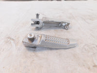 2009-2018 BMW F800R K1300S Silver Front/Rear Left Foot Pegs Footrest Pegs - C3 Cycle