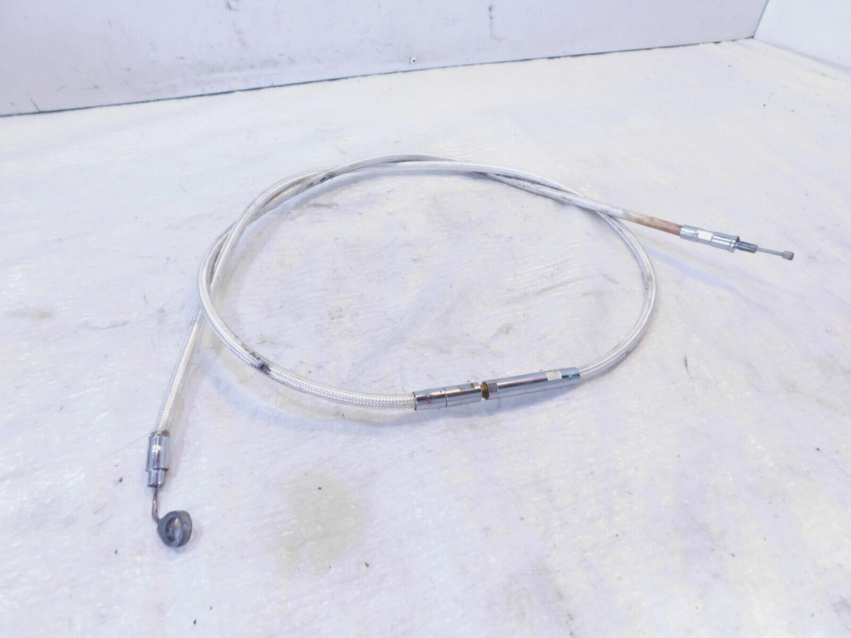 Harley Davidson EVO Softail Heritage Classic Fat Boy Braided Clutch Cable Line - C3 Cycle