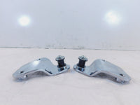 09-13 Harley Davidson Road & Street Glide Chrome Sissybar Docking Mount Brackets - C3 Cycle