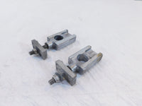 1995-1998 Buell S2 S2T Thunderbolt Swingarm Rear Fork Rear Wheel Axle Adjusters - C3 Cycle