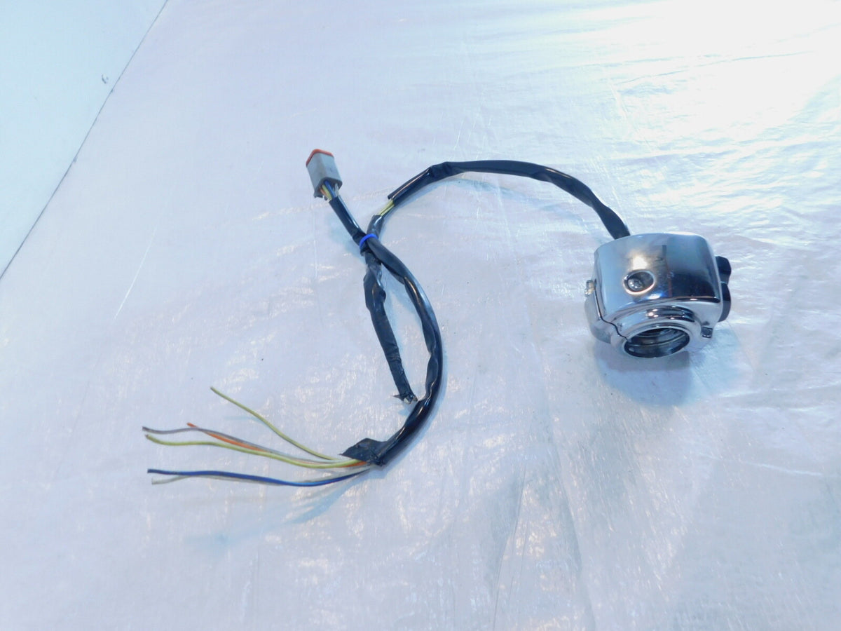 Harley Davidson Softail Dyna Sportster Left Handlebar Horn Turn Signal Switches - C3 Cycle