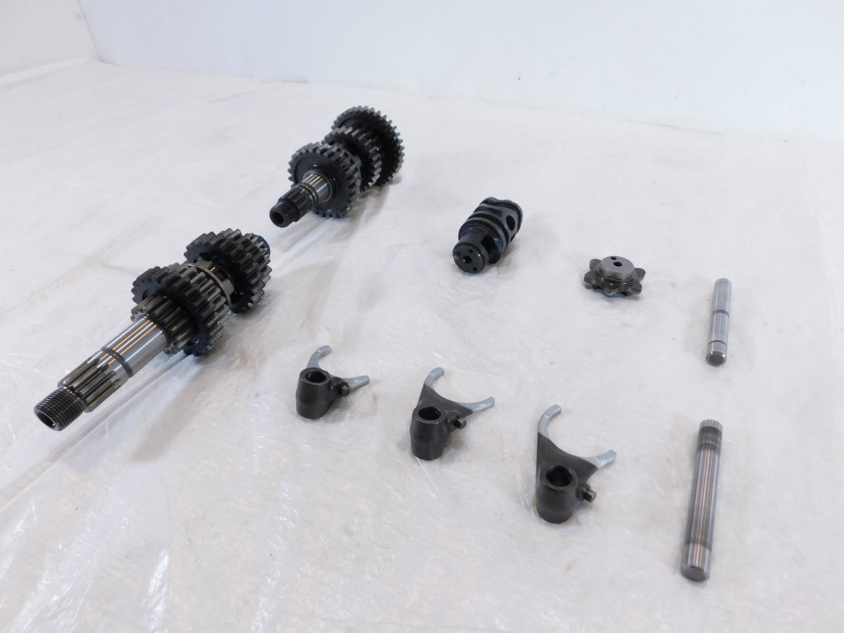 1996-2007 Kawasaki KL650 KLR650 OEM Transmission Gears w/ Shifter Drum & Forks - C3 Cycle