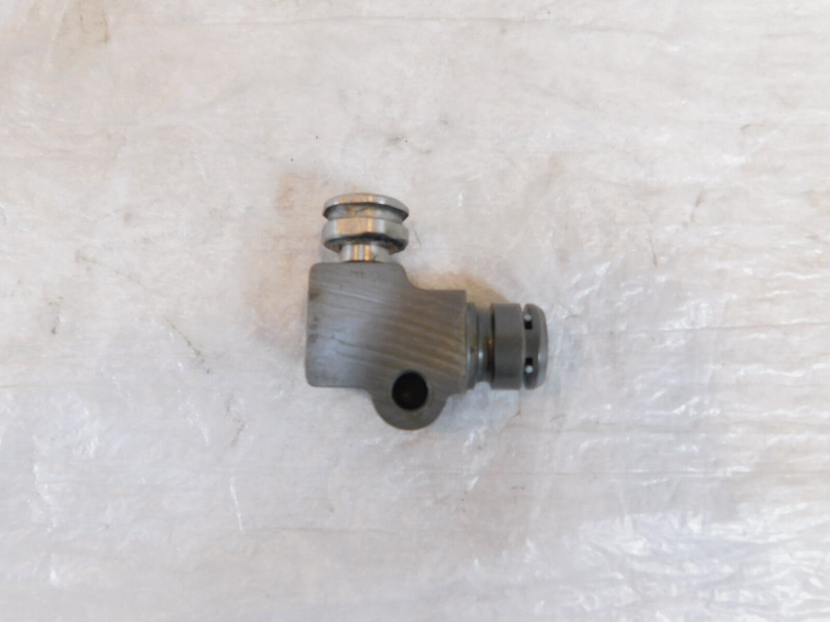 2002-2005 BMW R1200CL R1200 CL Silver Front Brake Pipe Line Filler Connection - C3 Cycle