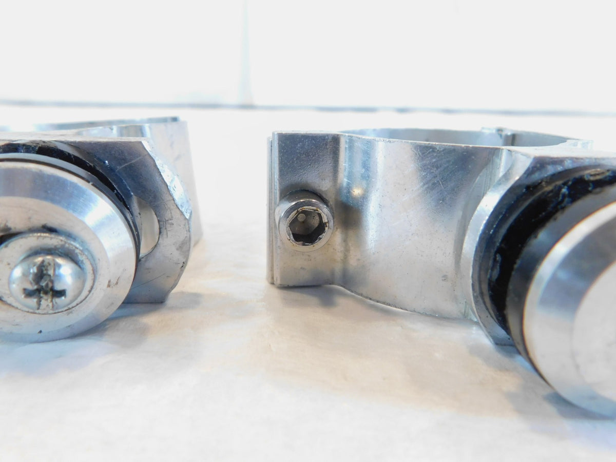 4 Harley Sportster 883 & 1200 & Dyna 39mm Detachable Windshield Mount Clamp - C3 Cycle