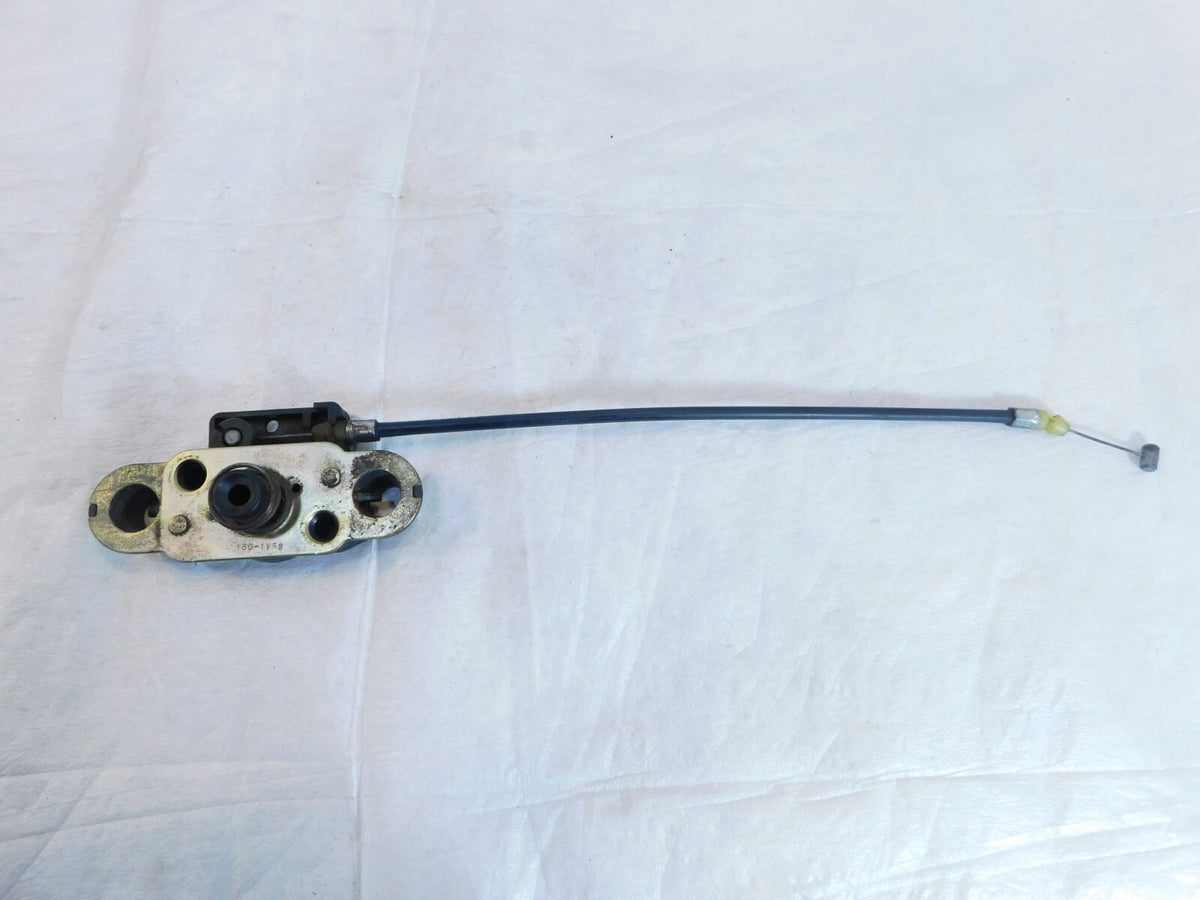 Kawasaki Ninja ZX-11 ZX1100 GPZ1100 Rear Seat Lock Latch Striker & Cable Line - C3 Cycle