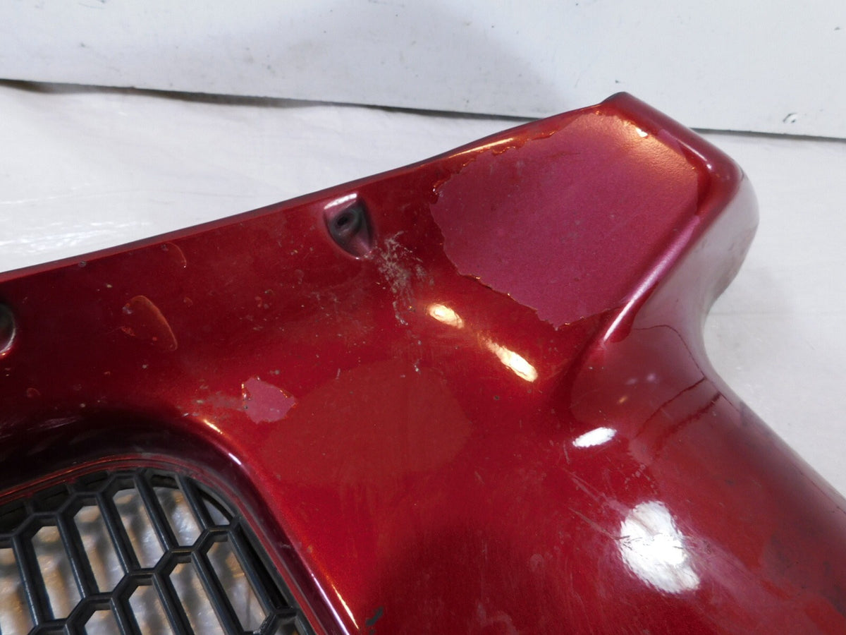 1992-1997 BMW K1100LT Red Front Center Radiator Cover Fairing Cowling Trim Panel - C3 Cycle
