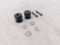 22-24 Yamaha YZFR7 YZF-R7 R7 RENO SP1-M6 Black Rear Swingarm Spool Sliders (6MM) - C3 Cycle