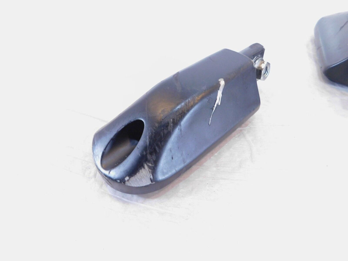 Harley Touring FXR Dyna Sportster & Softail Metal & Rubber Footpegs Footrests - C3 Cycle
