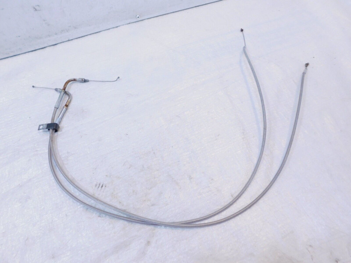 Harley Davidson Softail EVO Heritage Classic & Fat Boy Throttle Cable Lines - C3 Cycle