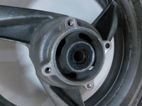 Kawasaki Ninja ZX-6 ZX600 ZX600-E & ZZR600 Gray Rear Wheel Rim w/ Tire - C3 Cycle