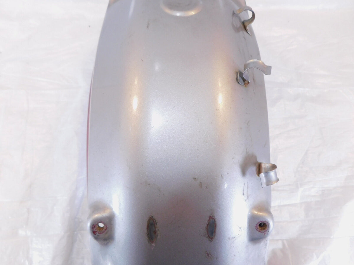 89 Yamaha Virago 1100 XV1100 Red & Silver Tail Rear Wheel Fender Mudguard Cover - C3 Cycle