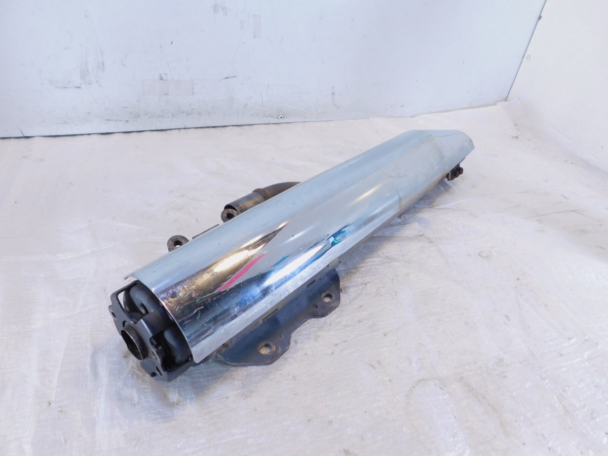 Honda VTX1800 VTX1800F VTX1800N Chrome Lower Right Exhaust Header Pipe Muffler - C3 Cycle