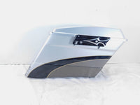 Harley Road King Street Electra Glide CVO Silver Right Luggage Bag Saddlebag - C3 Cycle