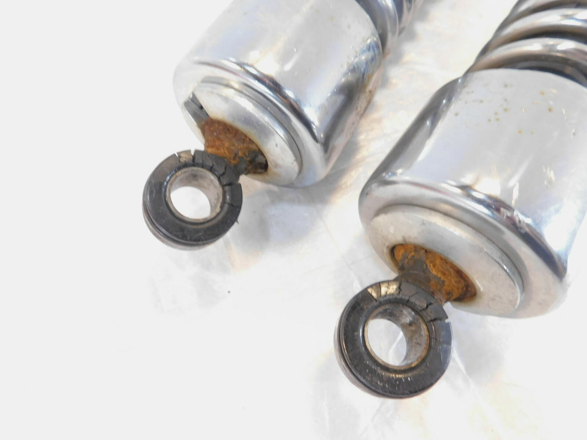 Harley Davidson Sportster 883 & 1200 Chrome 11 1/2" Rear Wheel Shock Absorbers - C3 Cycle