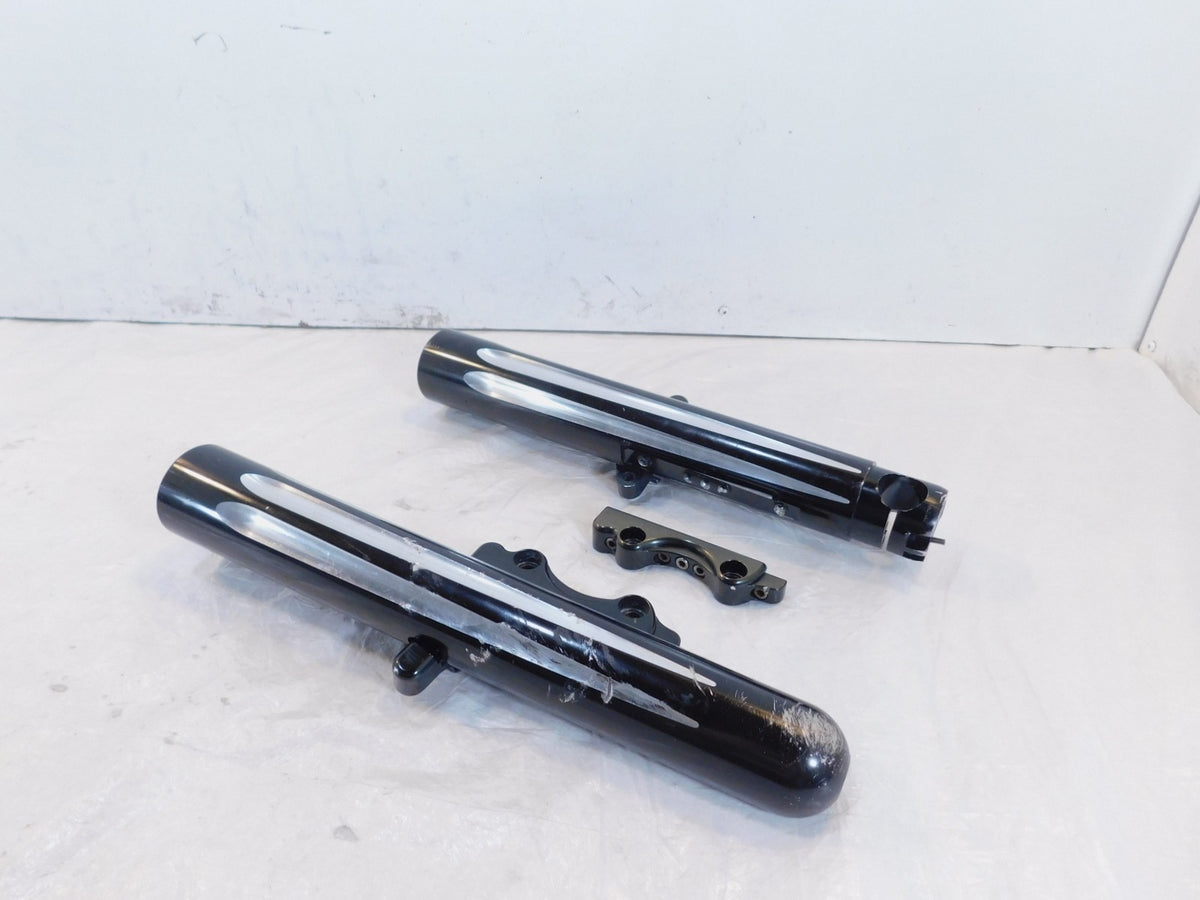 Harley Davidson Road Street & Electra Glide Arlen Ness Front Fork Leg Lowers - C3 Cycle