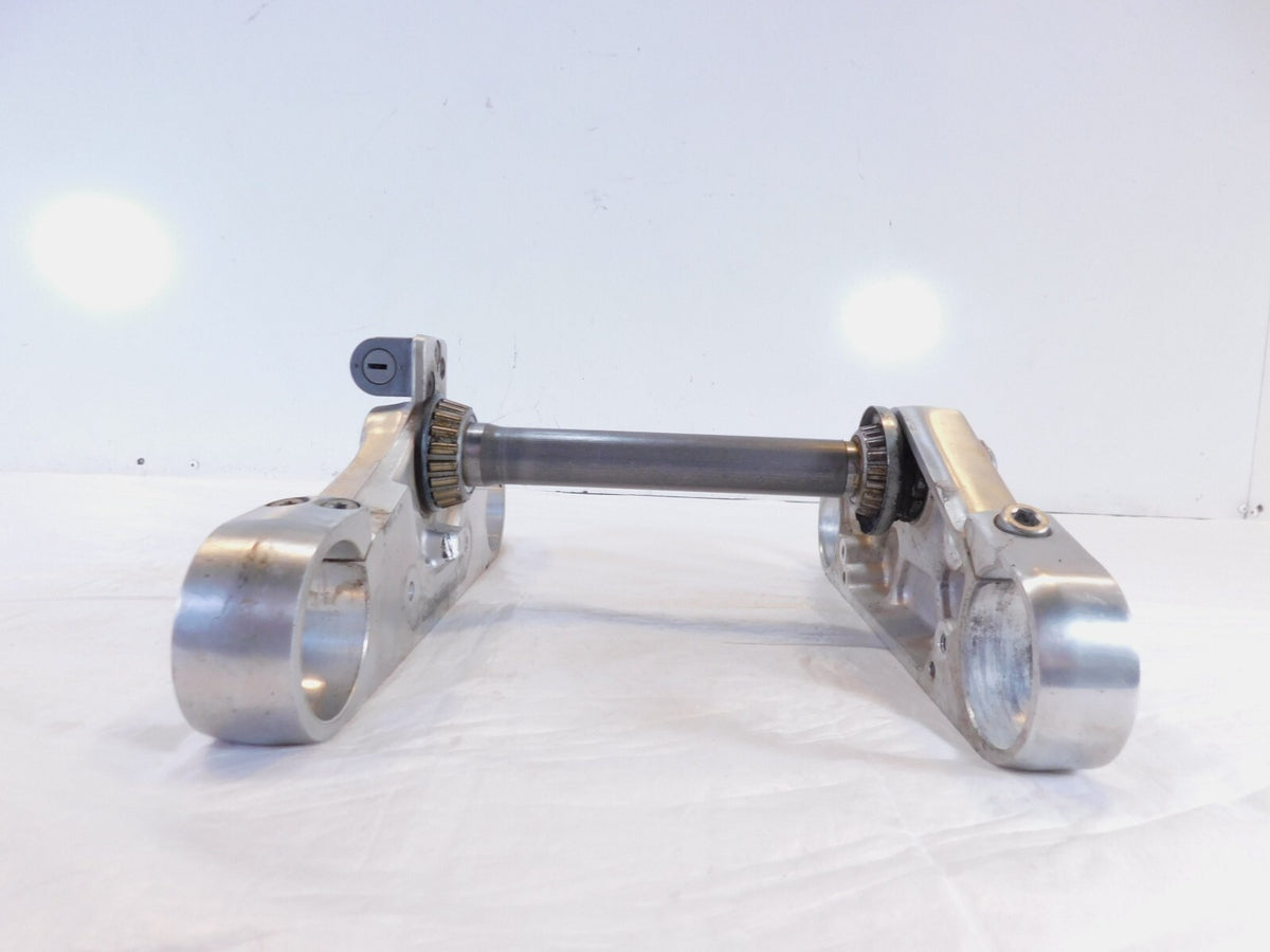 Honda GL1500 GL1500CT Valkyrie 1500 Silver Front Fork Steering Stem Triple Tree - C3 Cycle